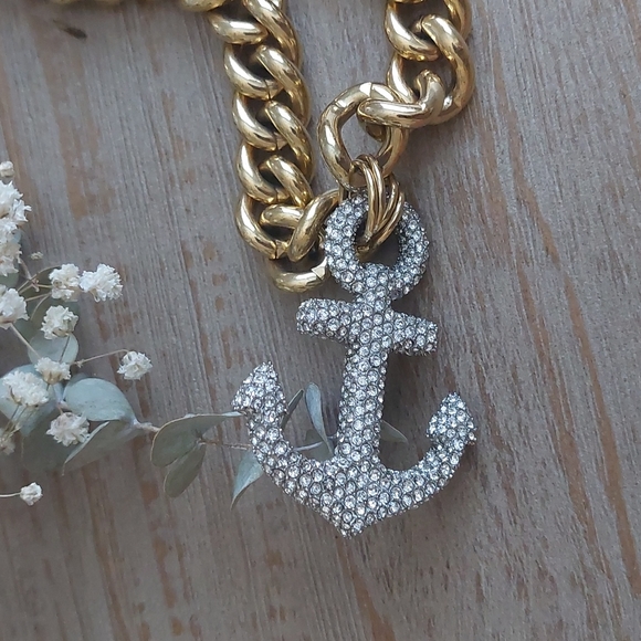 Anchor heavy necklace - Picture 5 of 8